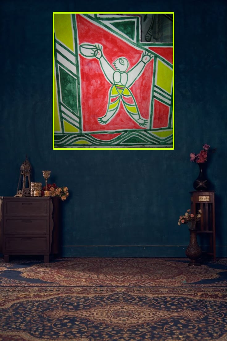 “Manjusha Painting – A Folk Art of Bihar Depicting Myth and Devotion””