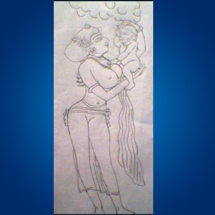 A Tender Moment Between Mother and Child