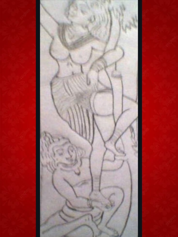 Graceful Dancer with Playful Companion