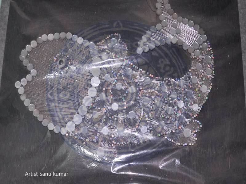 Fish lace work
